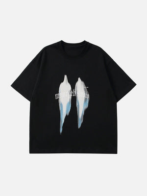 Sneakerland™ - Abstract Figure Print Tee - tntwear1