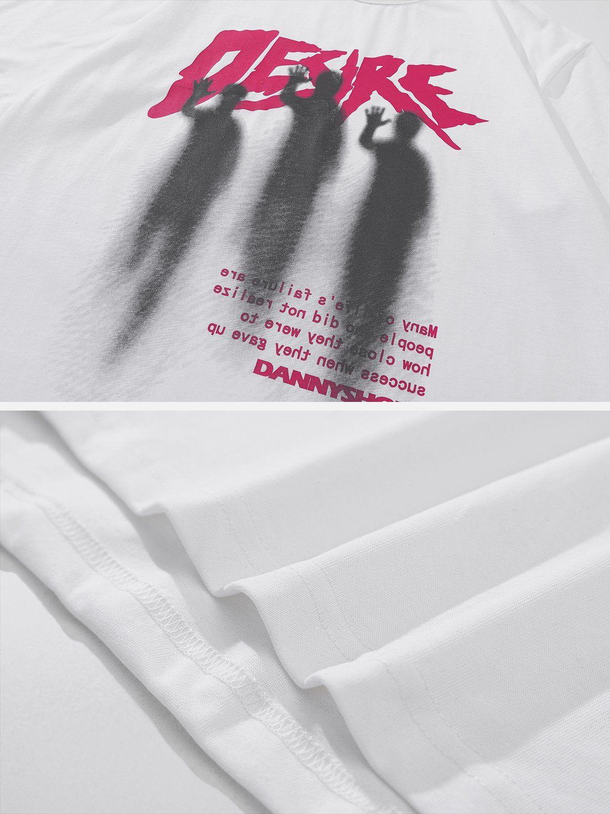 Sneakerland™ - Abstract Figure Print Tee - tntwear1