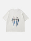 Sneakerland™ - Abstract Figure Print Tee - tntwear1