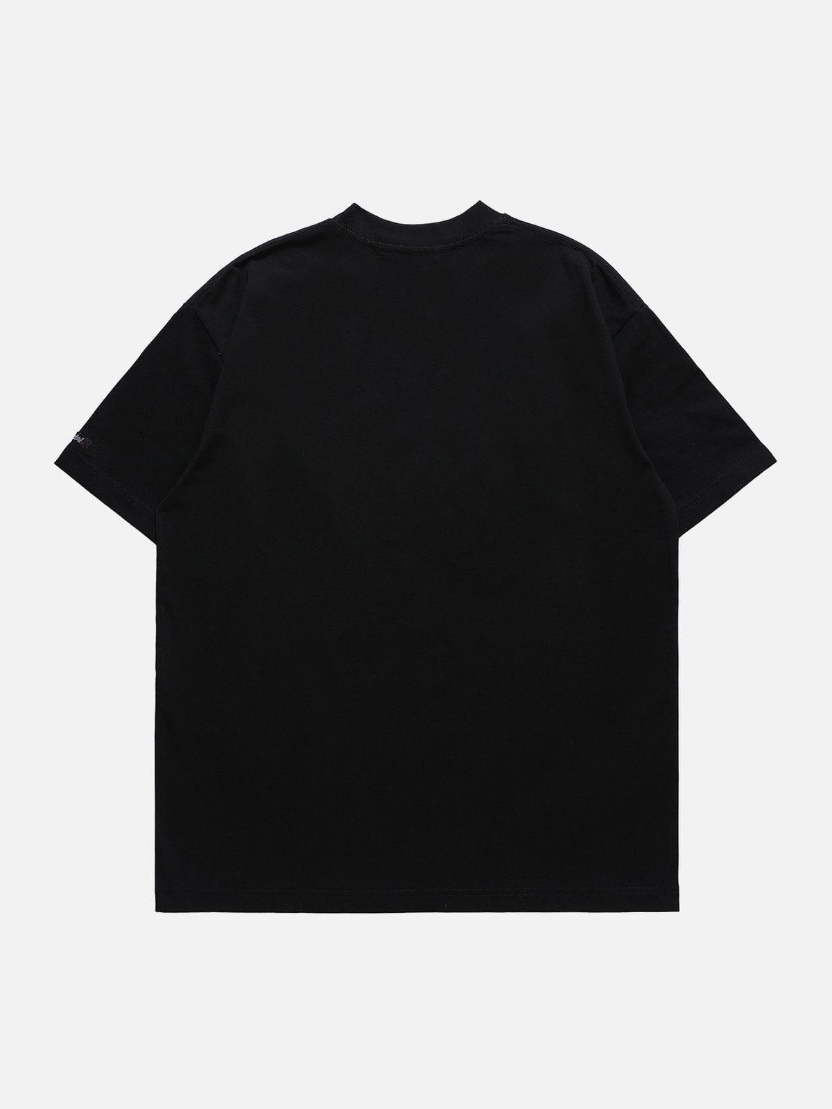 Sneakerland™ - Abstract Gradient Print Tee - tntwear1