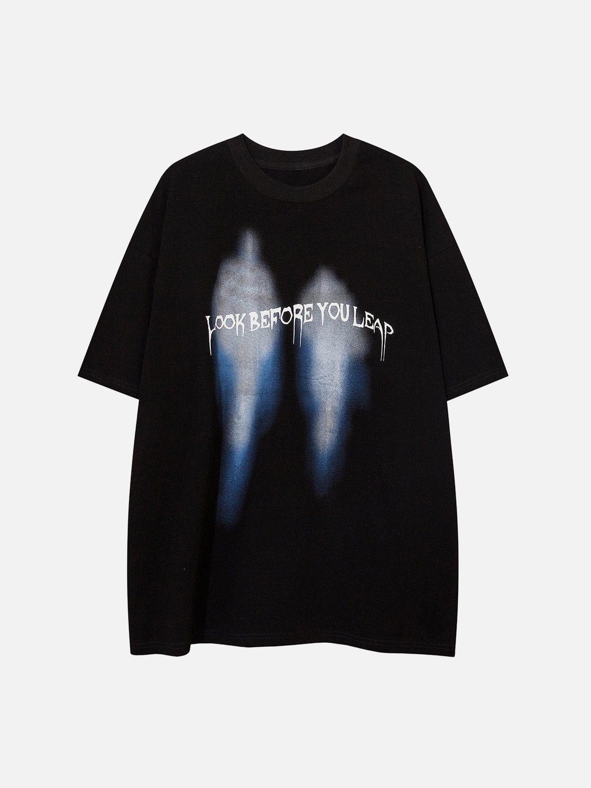 Sneakerland™ - Abstract Portrait Print Tee - tntwear1