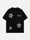 Sneakerland™ - Applique Embroidery Star Tee - tntwear1