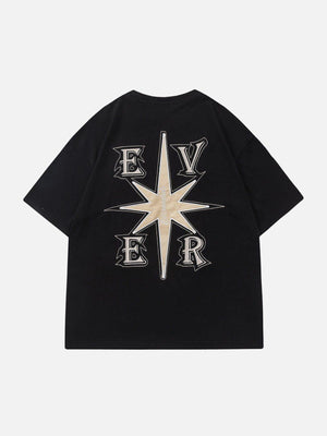 Sneakerland™ - Applique embroidery Star Tee - tntwear1