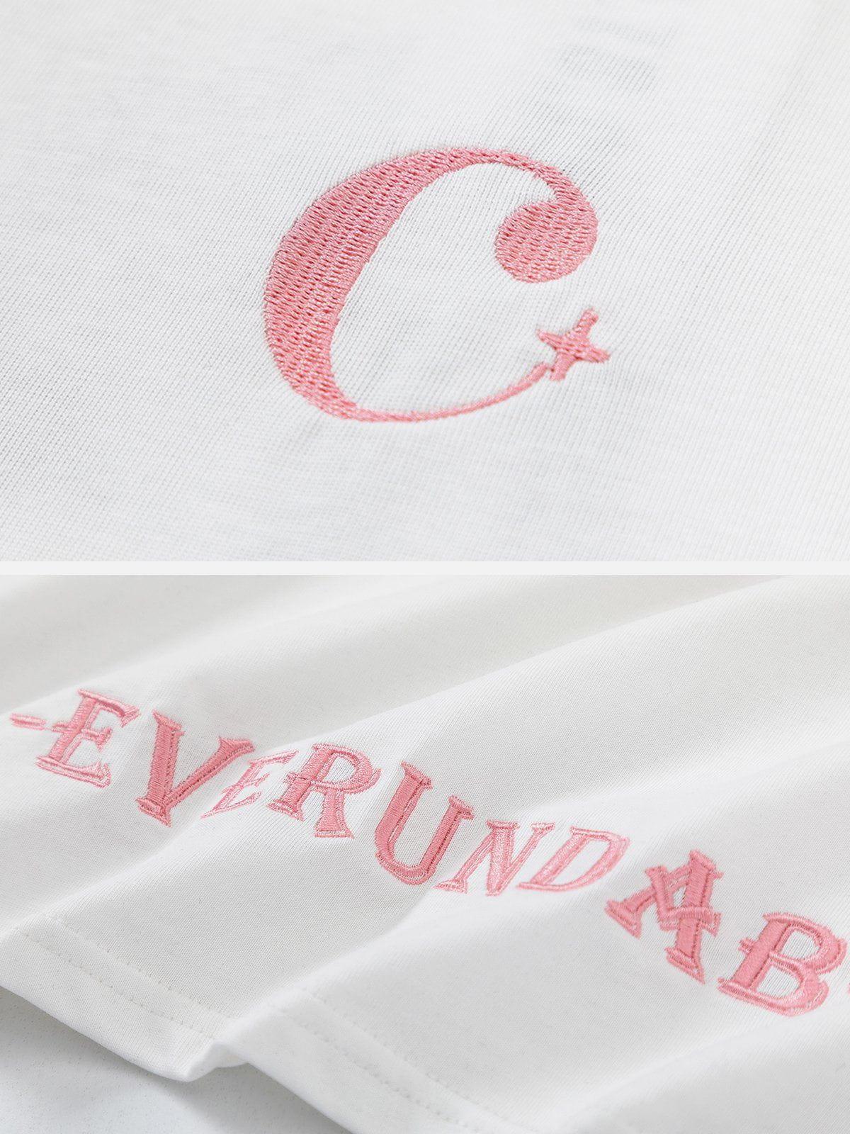 Sneakerland™ - Applique embroidery Star Tee - tntwear1