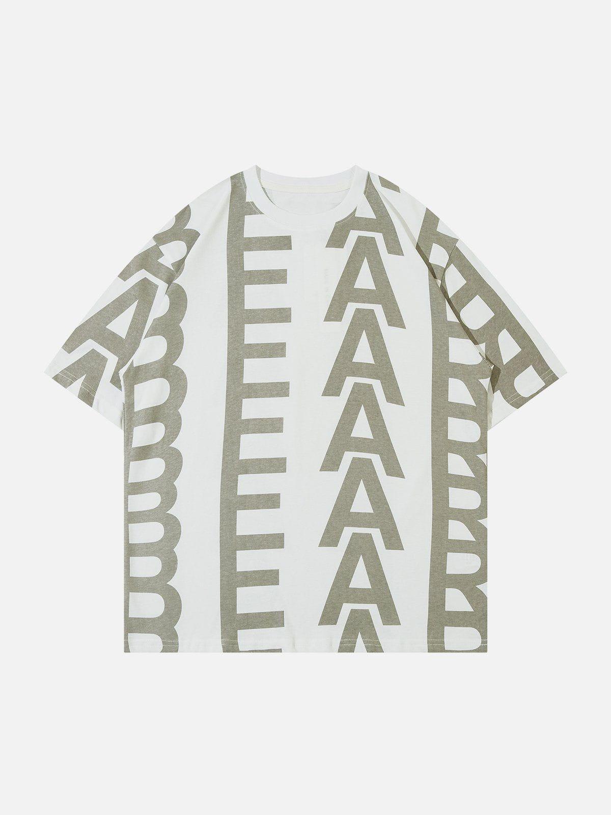 Sneakerland™ - Arrange Letters Graphic Tee - tntwear1