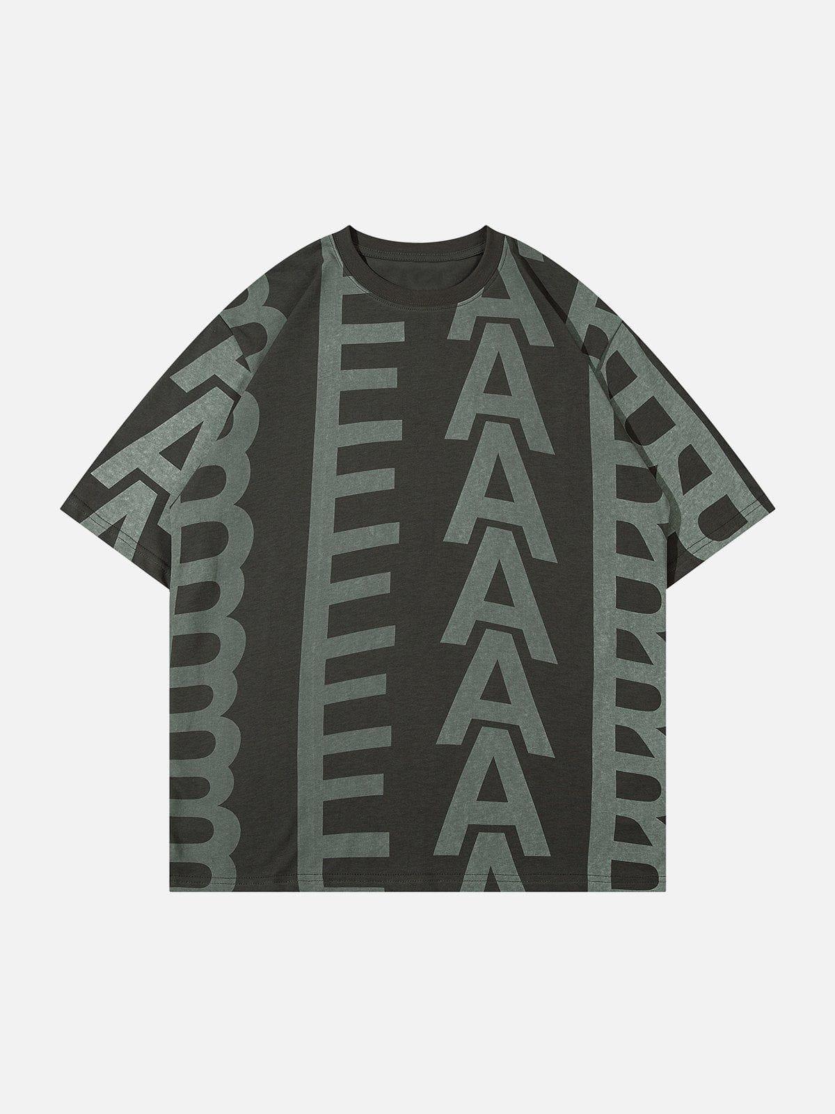 Sneakerland™ - Arrange Letters Graphic Tee - tntwear1