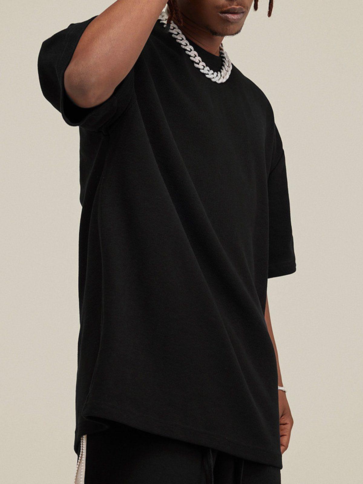 Sneakerland™ - Basic Solid Vintage Tee - tntwear1