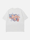 Sneakerland™ - Bear Heart Print Tee - tntwear1