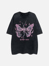 Sneakerland™ - Broken Moth Star Print Tee - tntwear1