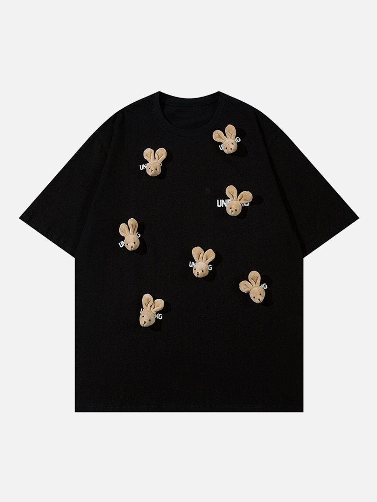 Sneakerland™ - Bunny Doll Print Tee - tntwear1