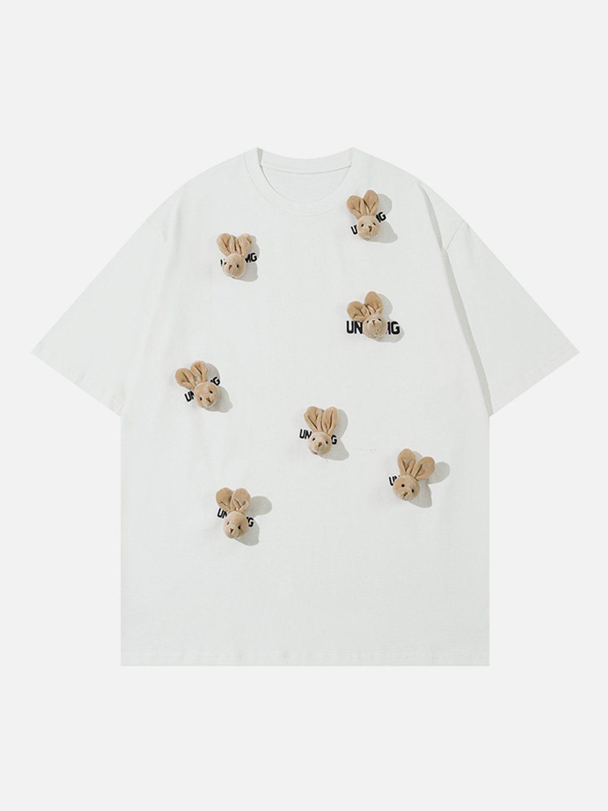 Sneakerland™ - Bunny Doll Print Tee - tntwear1