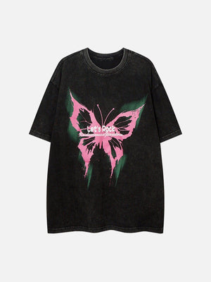 Sneakerland™ - Butterflies Print Tee - tntwear1