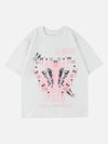 Sneakerland™ - Butterfly Gradient Print Tee - tntwear1