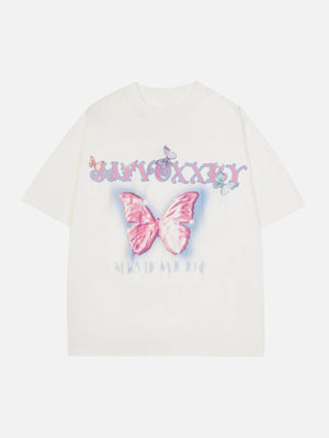 Sneakerland™ - Butterfly Graphic Tee - tntwear1