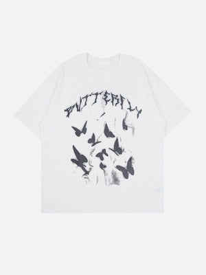 Sneakerland™ - Butterfly Print Tee - tntwear1