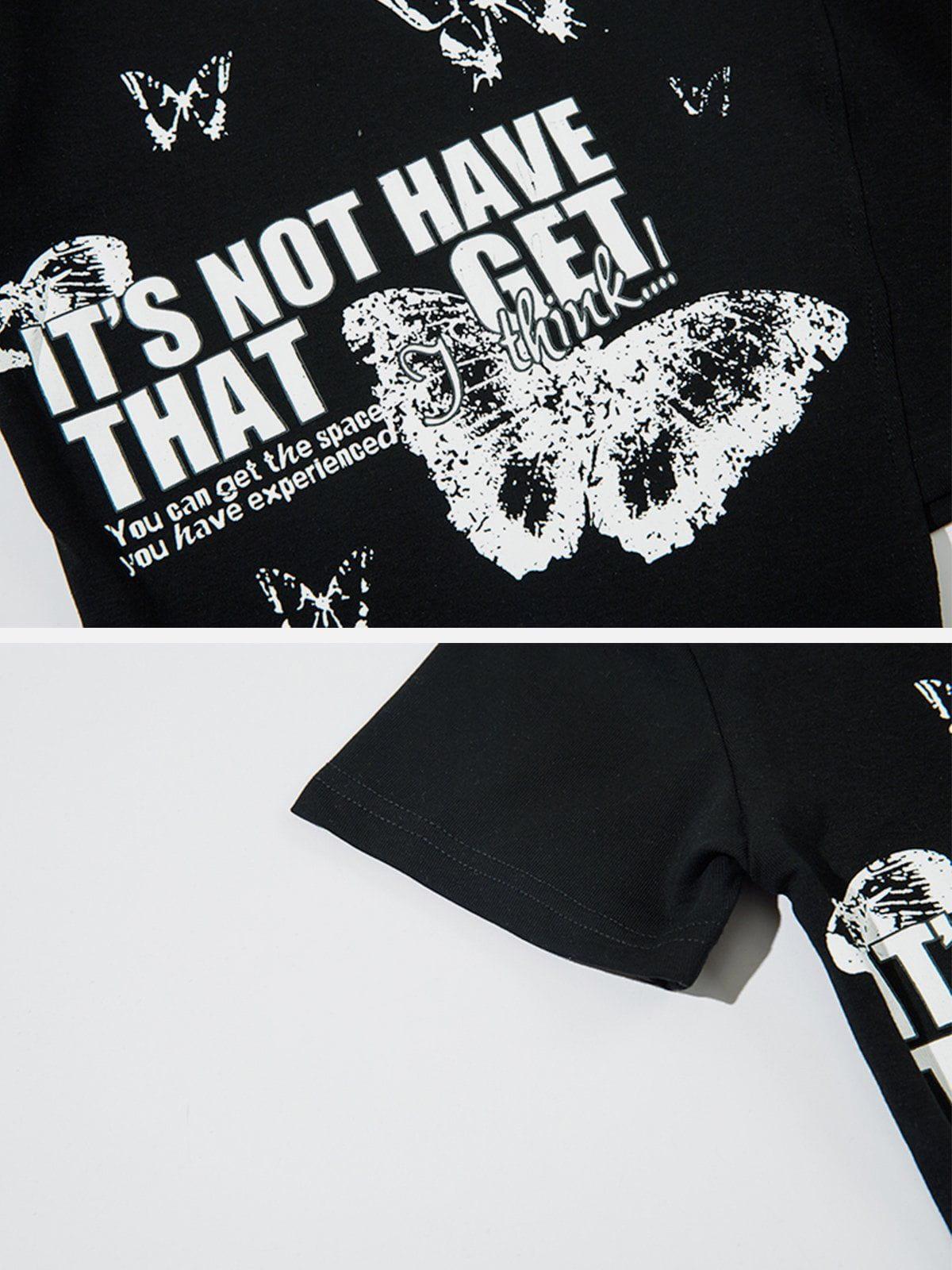 Sneakerland™ - Butterfly Print Tee - tntwear1