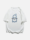 Sneakerland™ - Cartoon Ghost Print Tee - tntwear1