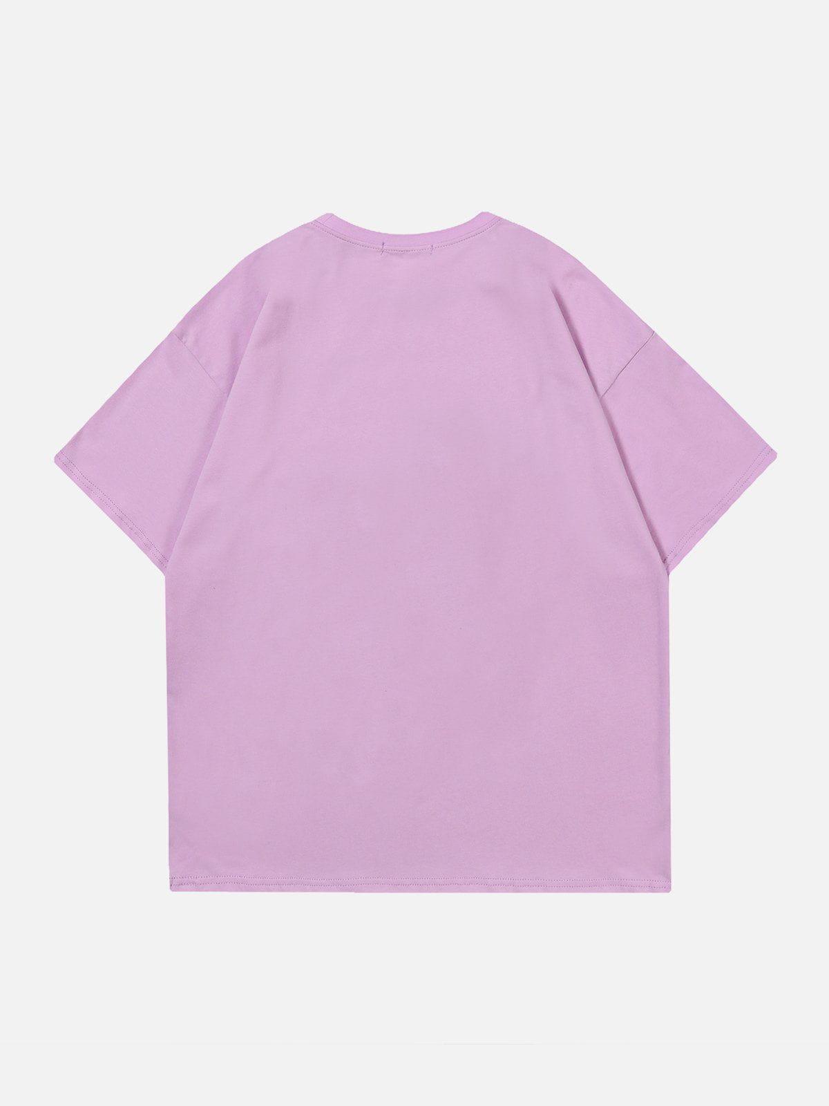 Sneakerland™ - Cat Element Dip-dye Tee - tntwear1