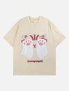 Sneakerland™ - Cat Print Tee - tntwear1