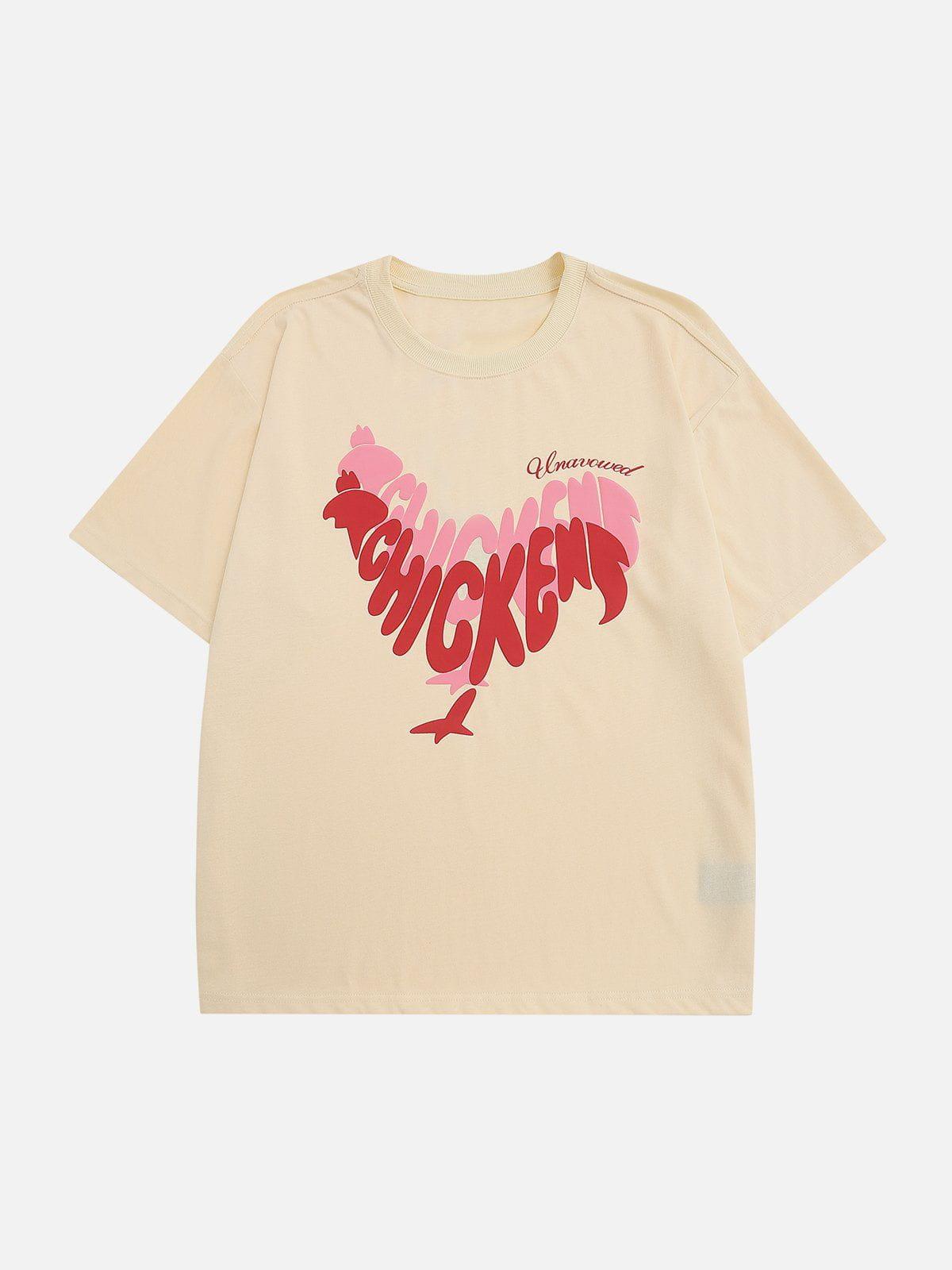 Sneakerland™ - Chicken Print Tee - tntwear1