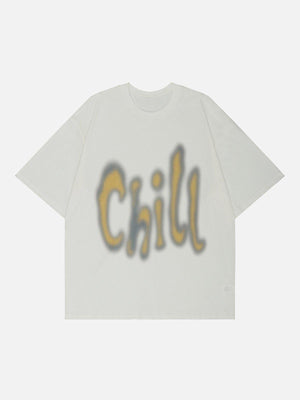 Sneakerland™ - Chill Letters Graphic Tee - tntwear1