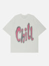 Sneakerland™ - Chill Letters Graphic Tee - tntwear1