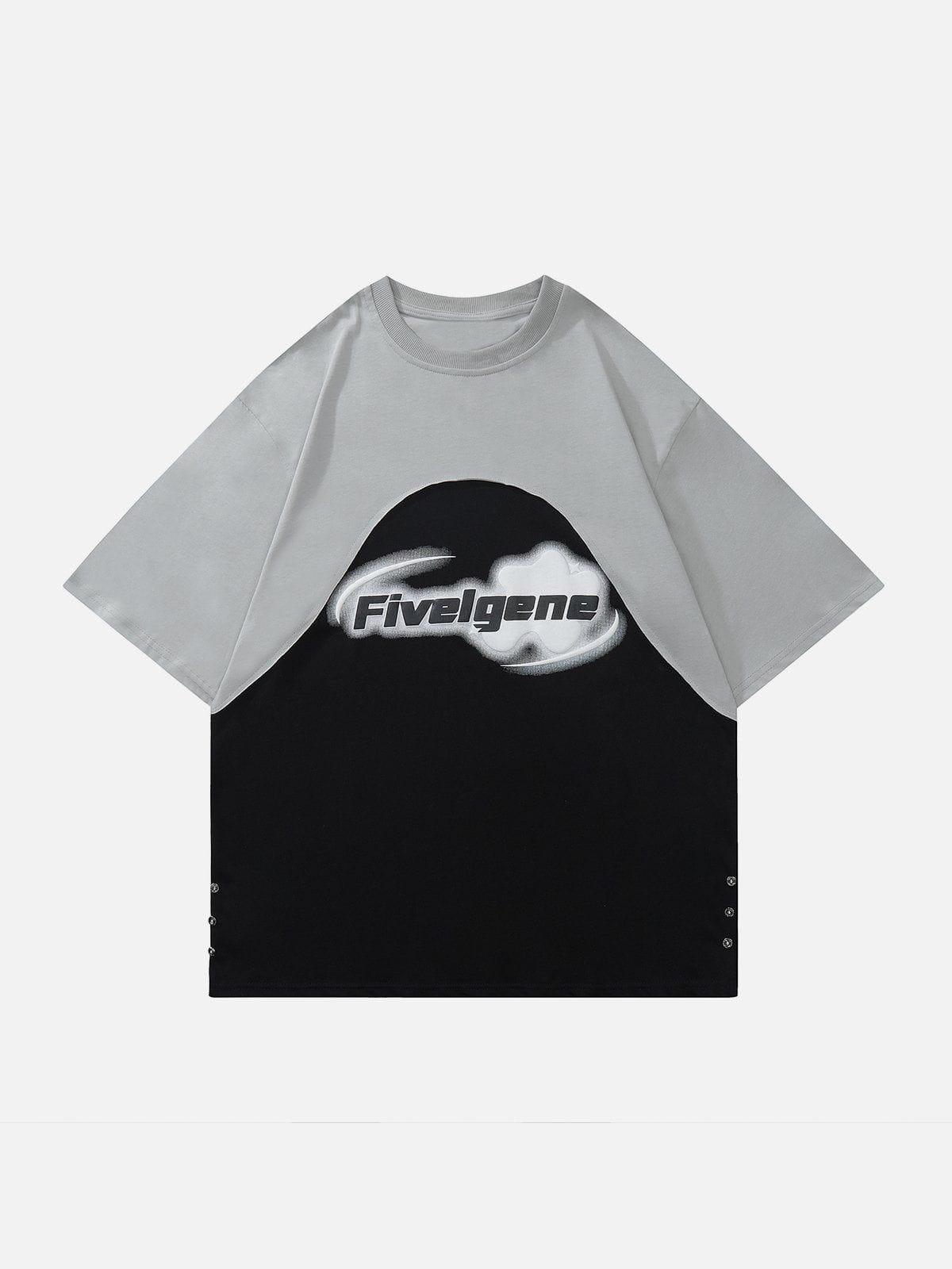 Sneakerland™ - Color Blocking Tee - tntwear1