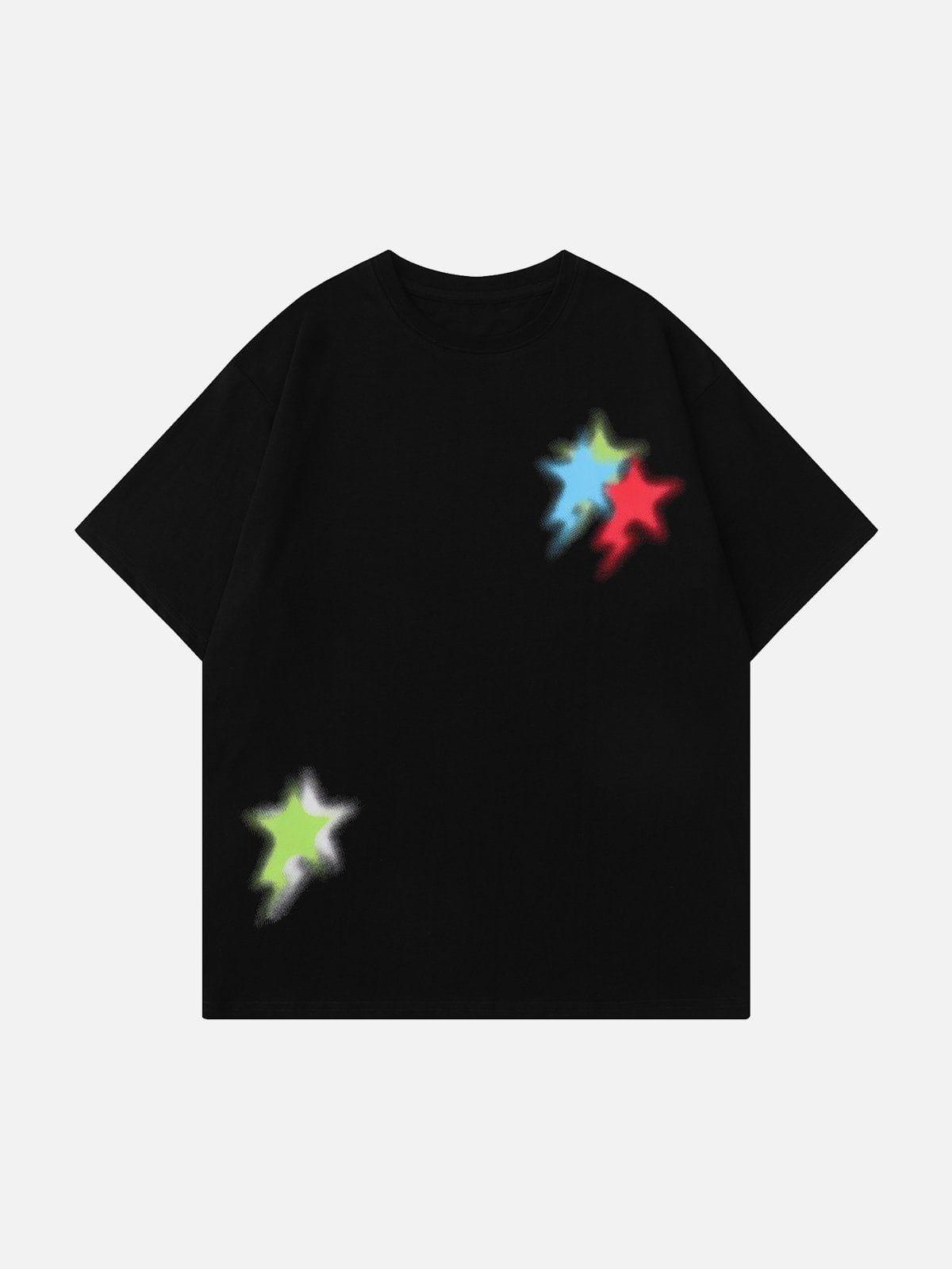 Sneakerland™ - Color Stars Graffiti Tee - tntwear1