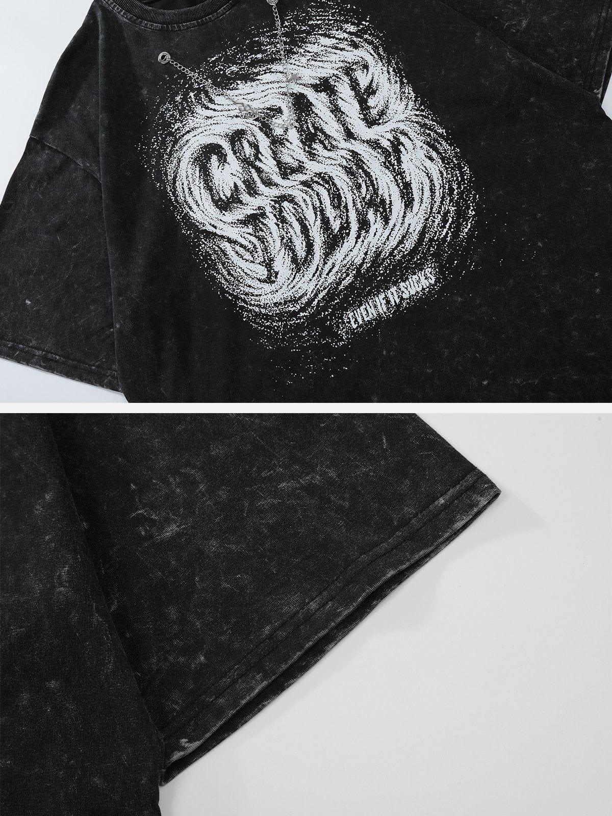 Sneakerland™ - Create Today Necklace Washed Tee - tntwear1