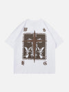 Sneakerland™ - Crucifix Angel Graphic Tee - tntwear1