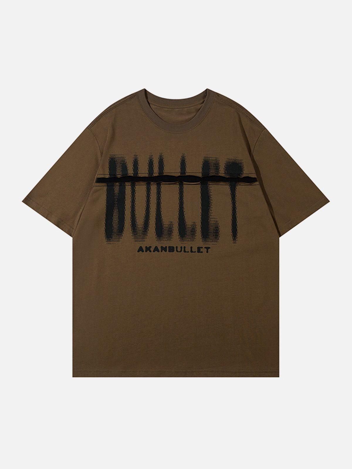 Sneakerland™ - Cut Bullet Print Tee - tntwear1