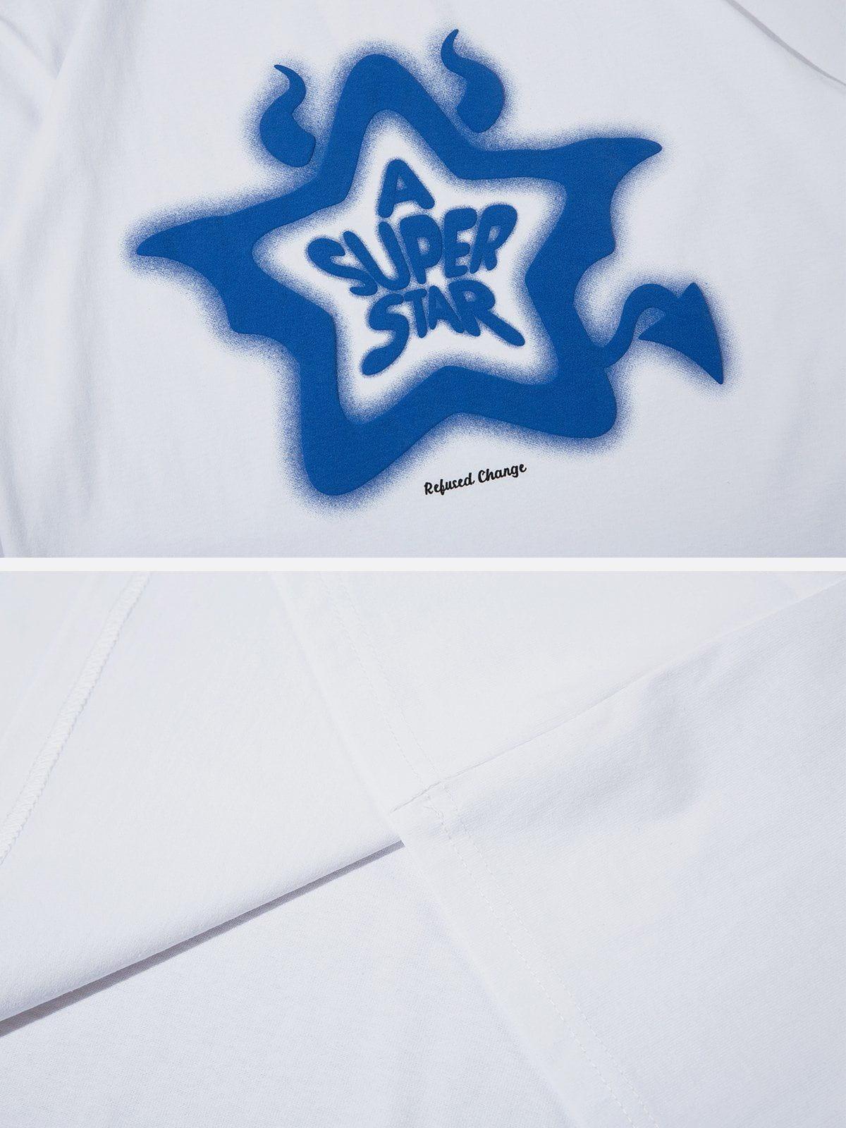 Sneakerland™ - Demon Star Graphic Tee - tntwear1