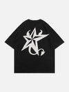 Sneakerland™ - Demon Star Print Tee - tntwear1