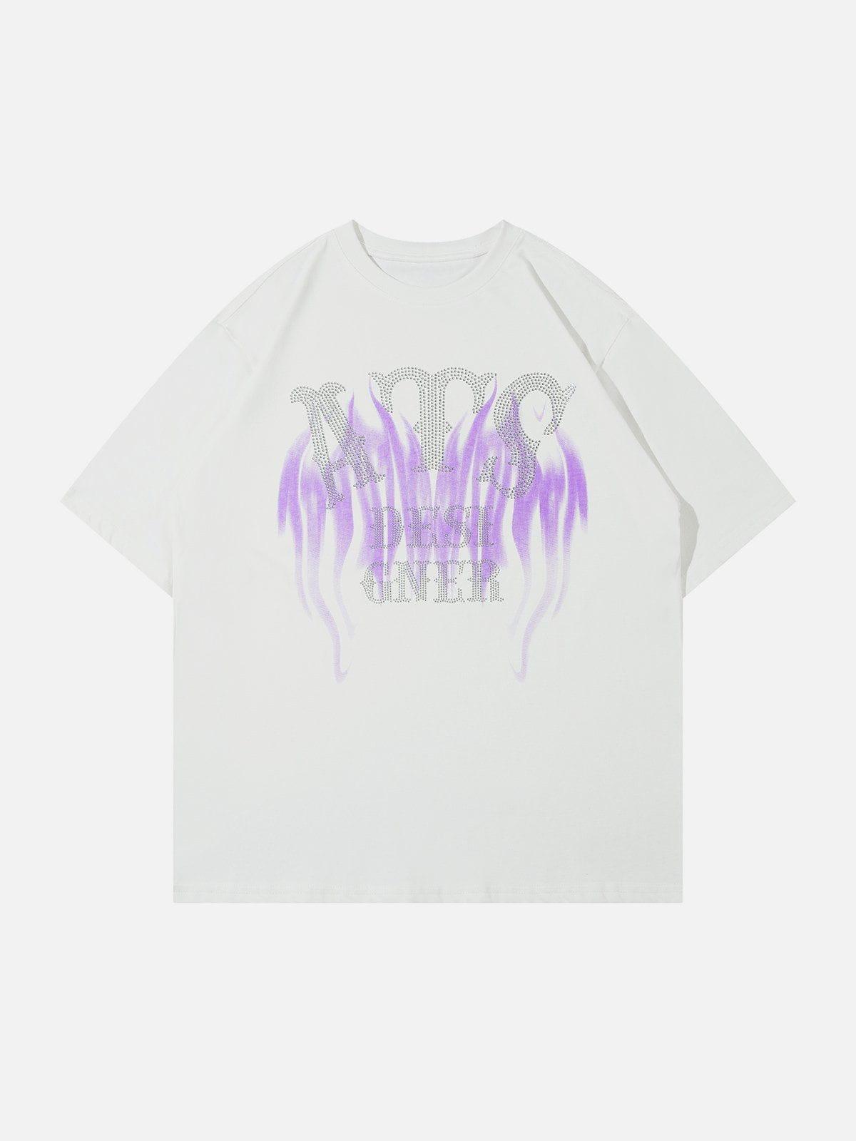 Sneakerland™ - Diamond Monogram Print Tee - tntwear1