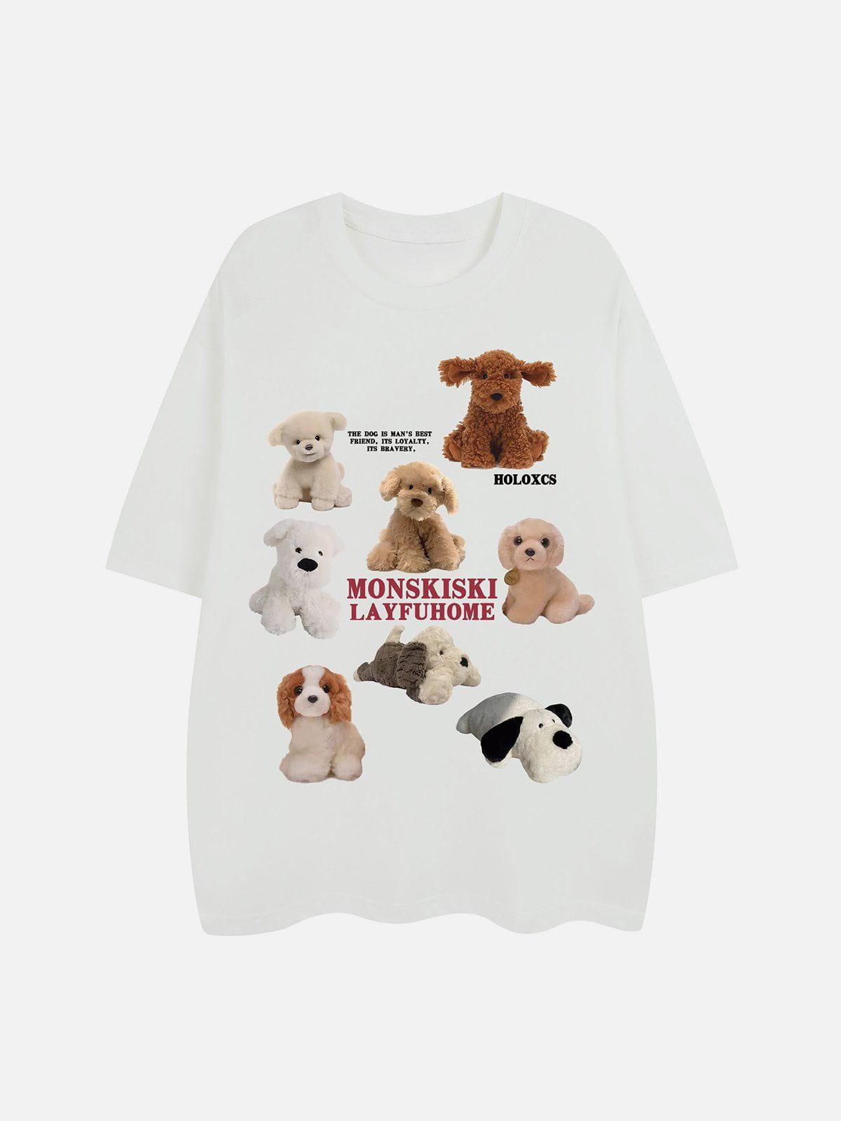 Sneakerland™ - Dogs Print Tee - tntwear1