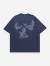 Sneakerland™ - EDDP Pigeons Print Tee - tntwear1