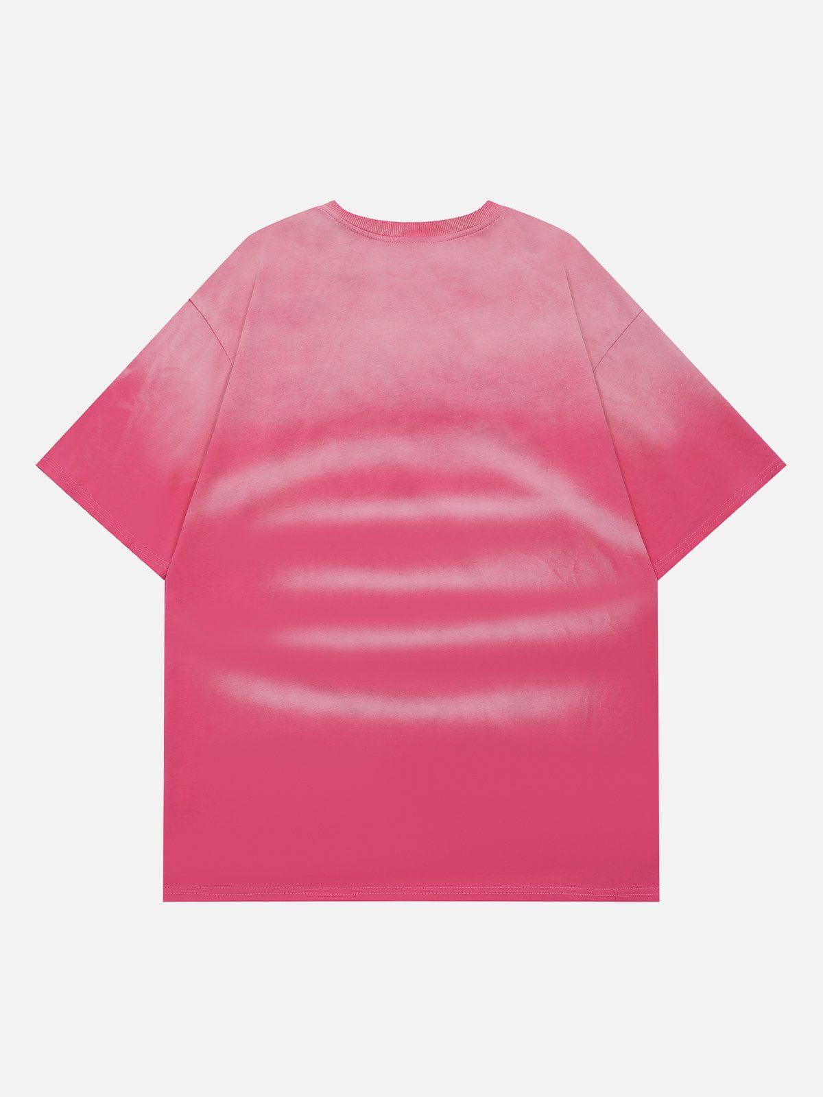 Sneakerland™ - Embroidered Gradient Tee - tntwear1