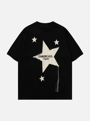 Sneakerland™ - Embroidery Star Tee - tntwear1