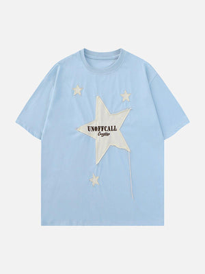 Sneakerland™ - Embroidery Star Tee - tntwear1