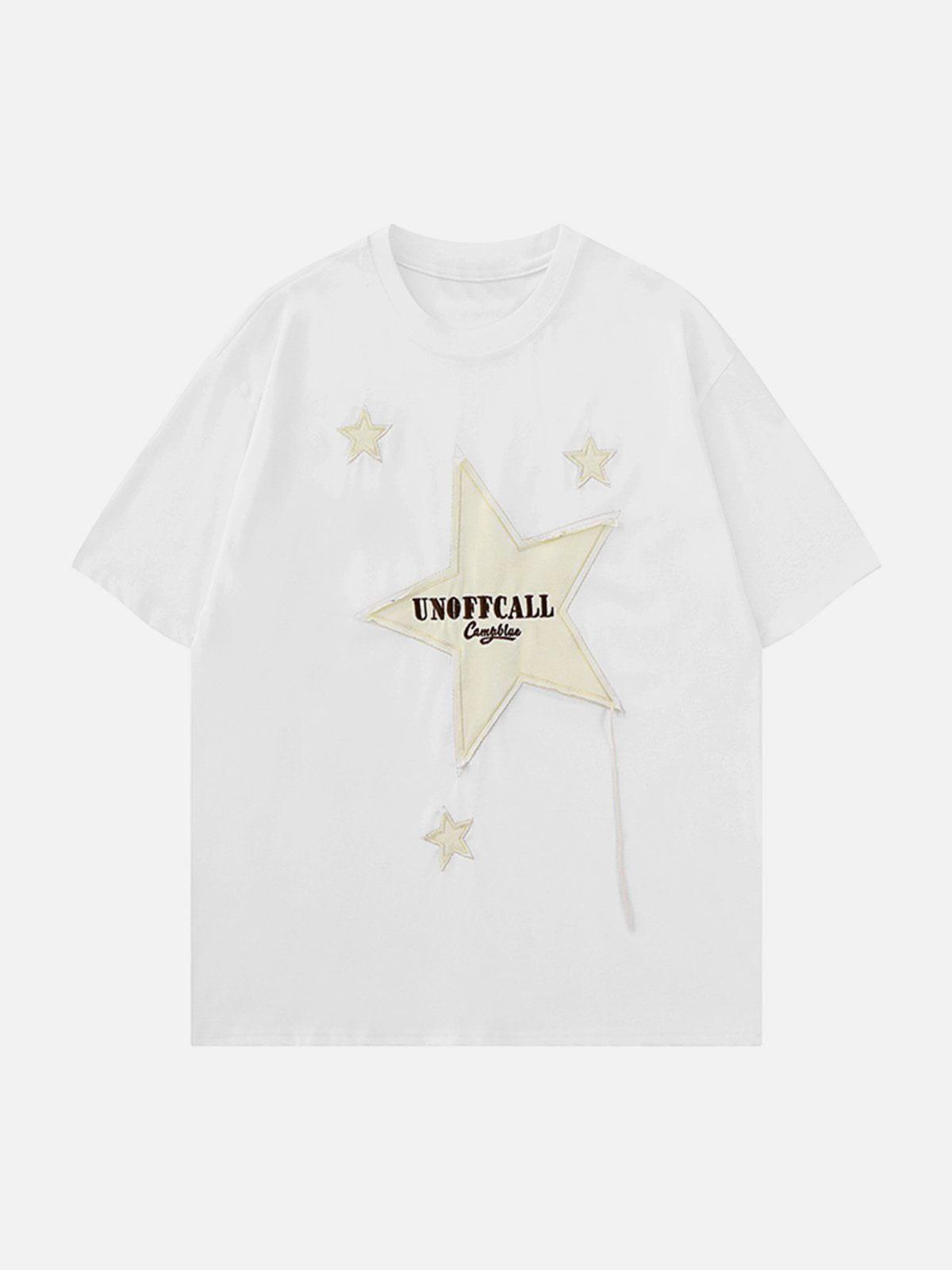 Sneakerland™ - Embroidery Star Tee - tntwear1