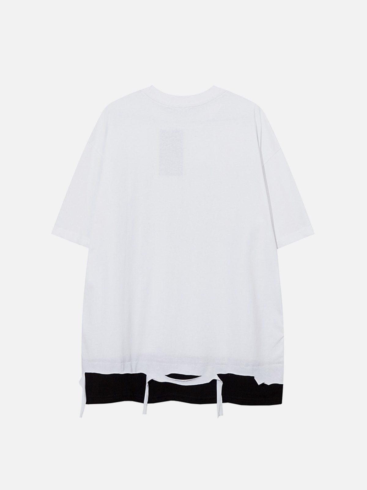 Sneakerland™ - Faux Two-Piece Tee - tntwear1