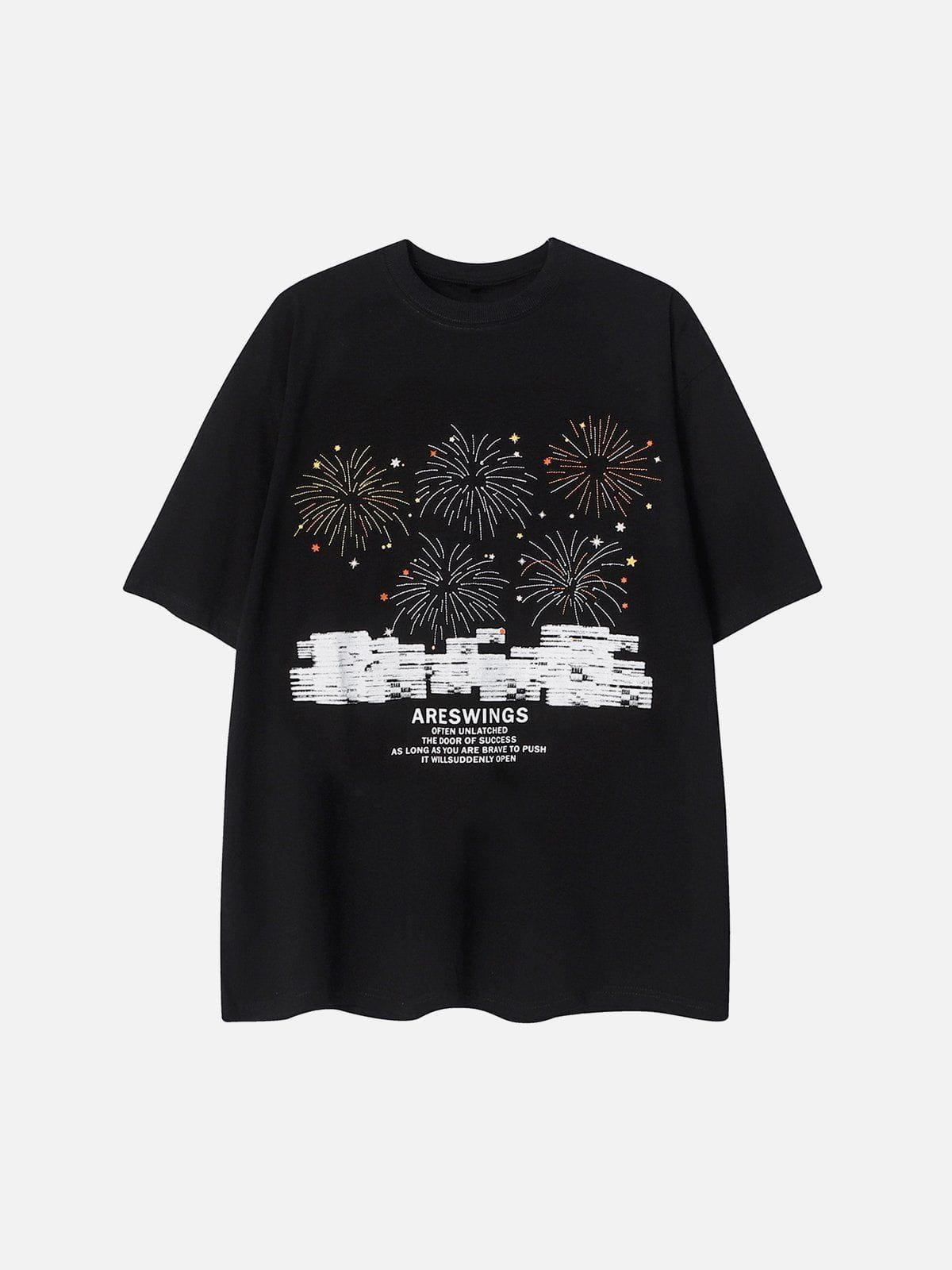 Sneakerland™ - Fireworks Display Print Tee - tntwear1