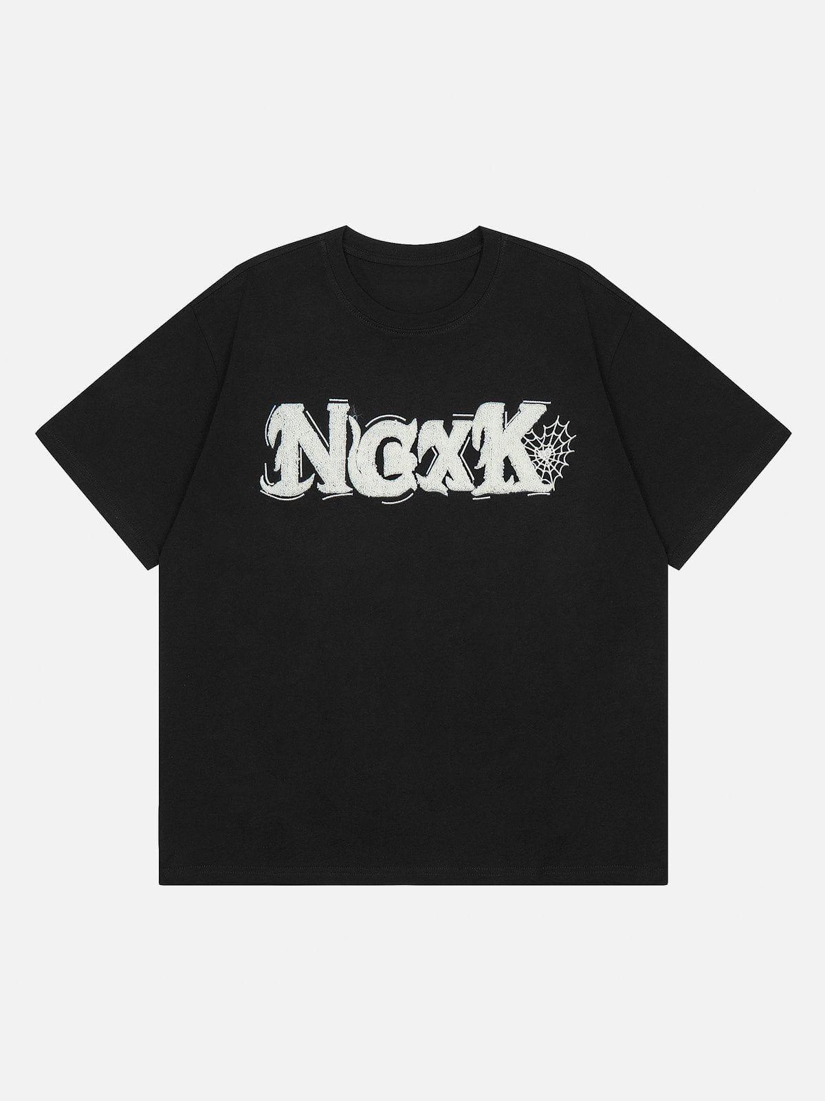 Sneakerland™ - Flock Letter Tee - tntwear1