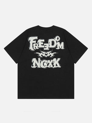 Sneakerland™ - Flock Letter Tee - tntwear1