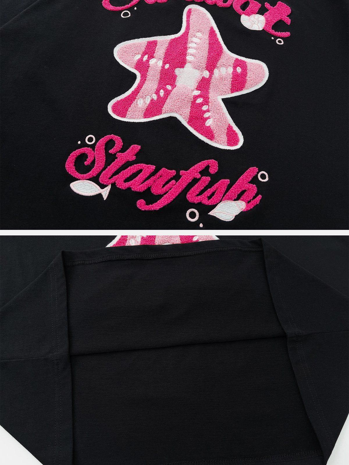 Sneakerland™ - Flocked Star Tee - tntwear1