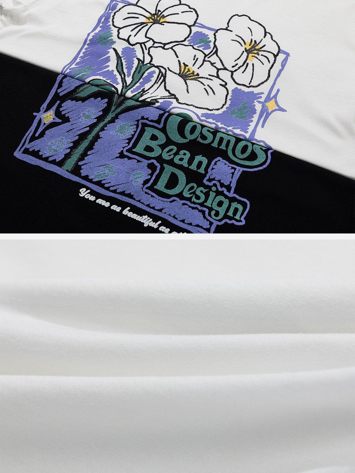 Sneakerland™ - Flower Print Tee - tntwear1