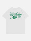 Sneakerland™ - Flowers Embroidery Print Tee - tntwear1