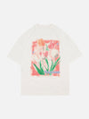 Sneakerland™ - Flowers Paint Tee - tntwear1