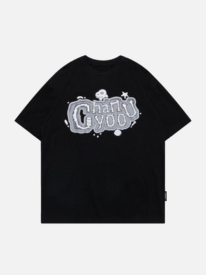 Sneakerland™ - Foam Skull Letter Tee - tntwear1