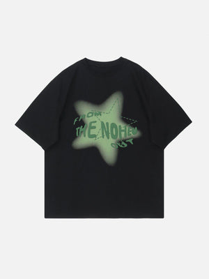 Sneakerland™ - Foam Star Printing Tee - tntwear1